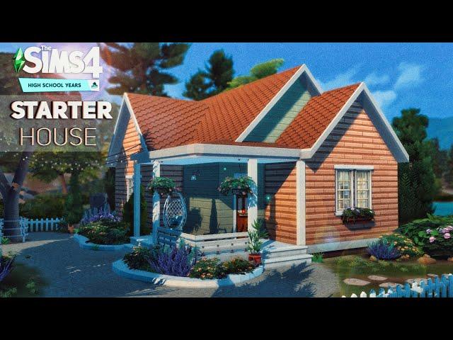 Family Starter House  High School Years (No CC) | the Sims 4 | Stop Motion