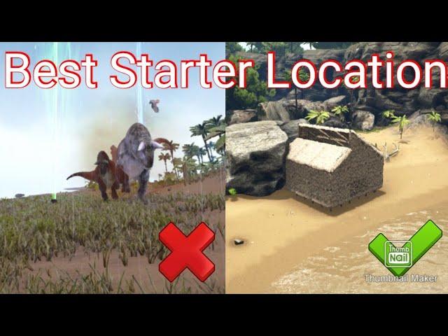 *Best* Starting/Beginner Location (Ark:Survival Evolved)