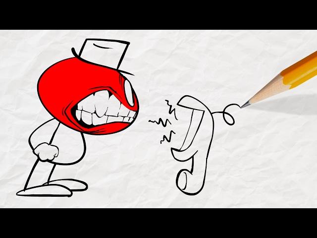 "Funny Phone" | Pencilmation Cartoons