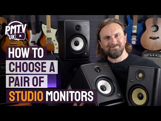 How To Choose A Pair Of Studio Monitor Speakers