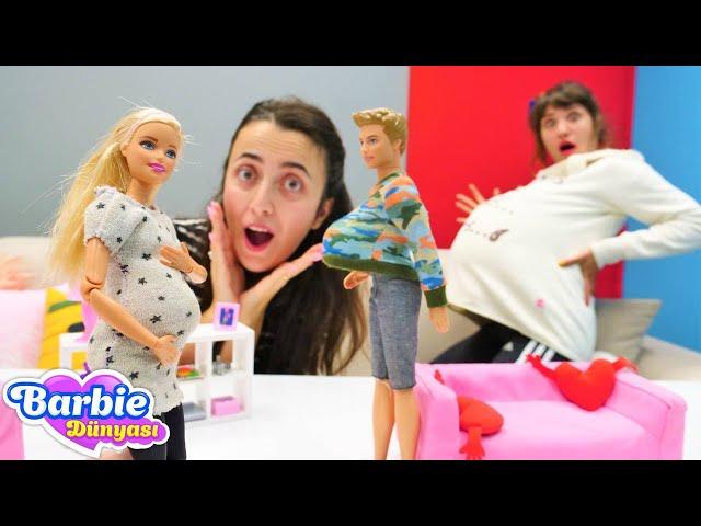 Barbie videoları! Sevcan ve Ümit, Ken ve Barbie'ye geliyor. Barbie hamileliği abartıyor mu?