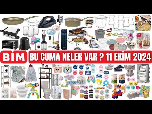 BU CUMA BİM'DE NELER VAR ? | BİM AKTÜEL ÜRÜNLERİ | BİM 11 EKİM 2024 | BİM KAMPANYA İNDİRİMLERİ