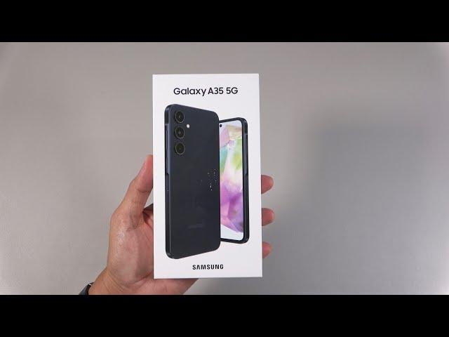 Samsung Galaxy A35 5G unboxing, camera, speakers, antutu, gaming test