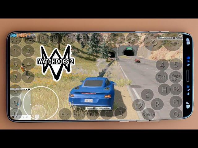 Watchdogs 2 Test On Mobile in Mobox Emulator | Pc Game Test