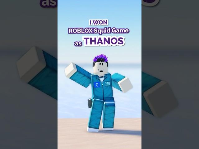 Roblox Squid Game, But I’m THANOS #robloxsquidgame