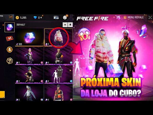 URGENTE!! PRÓXIMAS SKINS DO CUBO MÁGICO, PEGUE O BANDEIRÃO, ALUCINAÇÕES DE GRAÇA? E MAIS - FREE FIRE