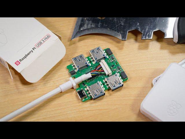 What's inside the Raspberry Pi USB 3 Hub?