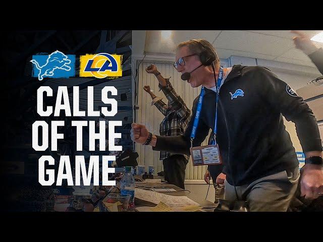 Calls of the Game: Lions earn playoff VICTORY | Lions vs. Rams 2023 Wild Card Round