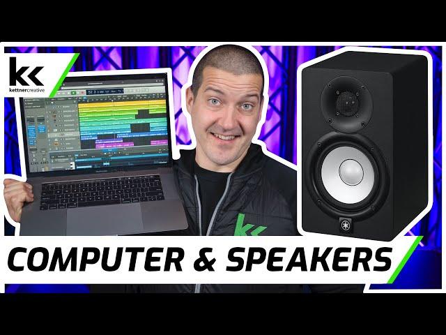 How To Connect Computer To Studio Monitors / Speakers