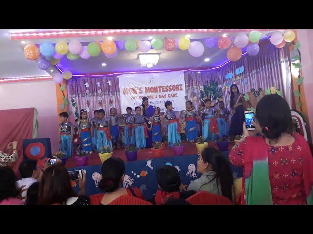 Dance | Aaditya Thapa | Machhile Khane Kholiko Leu | माछिले खाने खोलिको लेउ | MoMs Montessori
