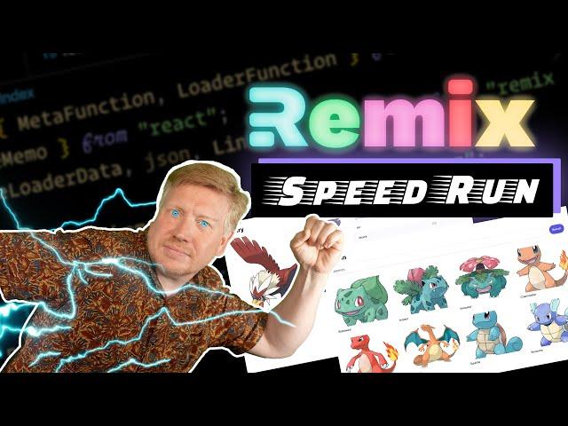 Remix Run Speedrun - Pokemon
