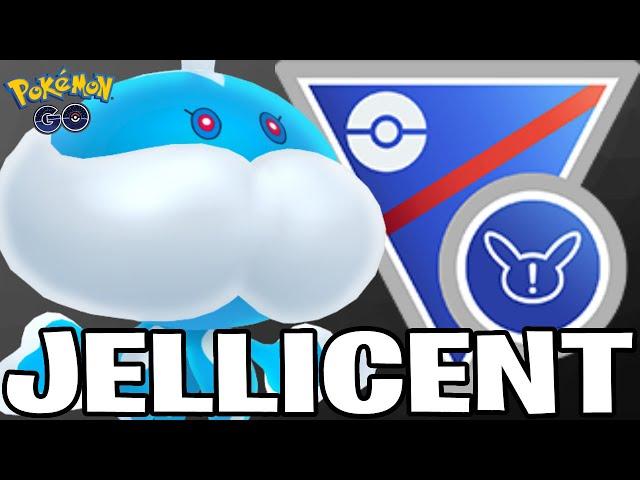 Jellicent is a GREAT LEAD in the Great League Remix for Pokemon GO Battle League!