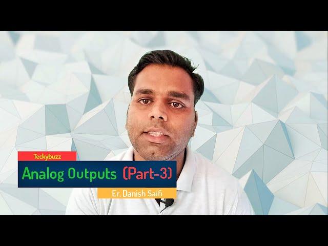 #23 -Analog Output Program | Controlling VFD by PLC |Delta PLC | P-3 | (HINDI)