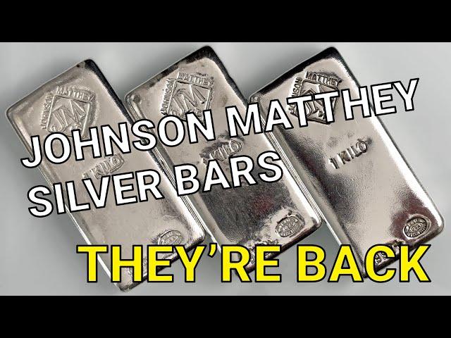 Johnson Matthey Silver Bars (NEW, USA) First Look