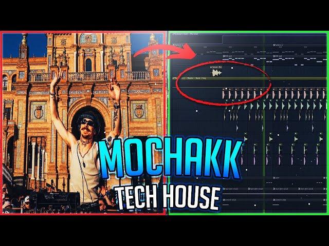 How To Make A Mochakk Style Tech House Drop [FL Studio Tutorial]