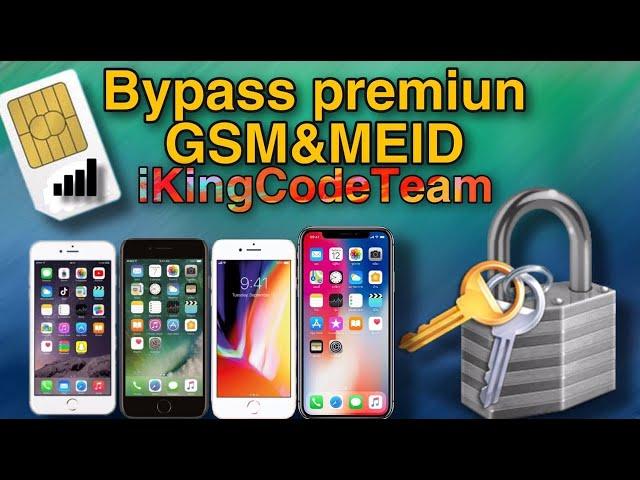 BYPASS GSM || LLAMADAS + DATOS +SYNG +FACETIME +iMENSAGE|| iKING CODE TEAM || WINDOWS ||