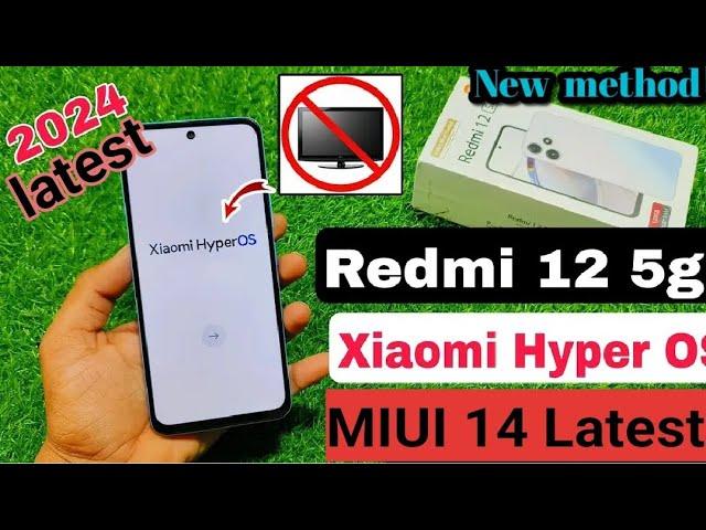 Redmi 12 5G FRP BYPASS - (Without Talkback) 100% Easy Second space not working | Activity luncher 