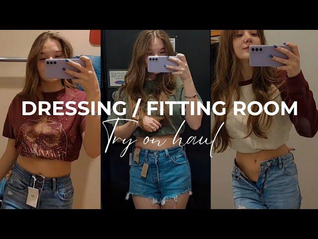 DRESSING ROOM JEAN AND OUTFITS | TRY ON HAUL | *SEXY* (AMERICAN EAGAL, TILLYS, BUCKLE)