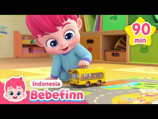 Kumpulan Lagu Anak Bebefinn | Roda Di Bis berputar-putar | Lagu Anak | Bebefinn Bahasa Indonesia