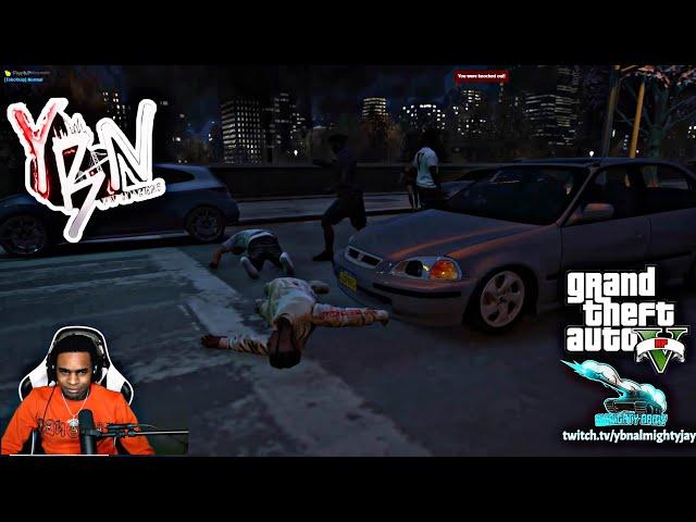 Ybn Almighty Jay Aka WAMMY WOO In The Trenches!...*Hilarious*|YBN NEW YONKERS| GTAV RP