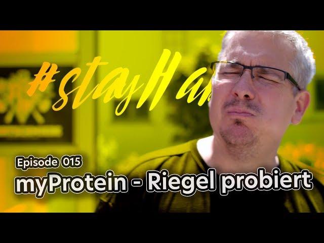 myProtein - Riegel-Verköstigung mit Coach #stayHabby #015