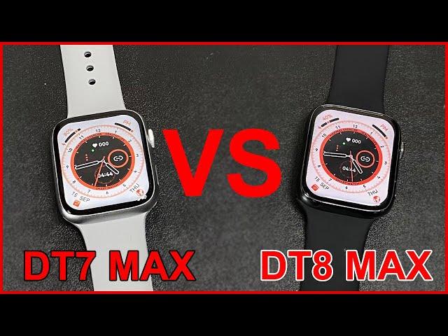 Comparison: VWAR DT8 MAX VS IWO DT7 Max Smartwatch-Which's Better Watch 8 Copy? IWO WATCH Model