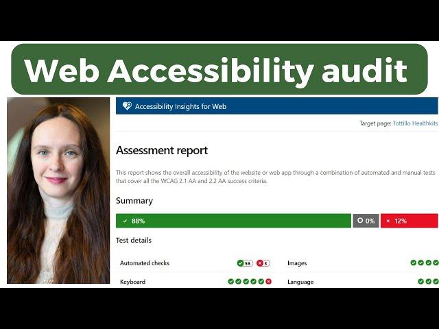 How to provide a web accessibility audit