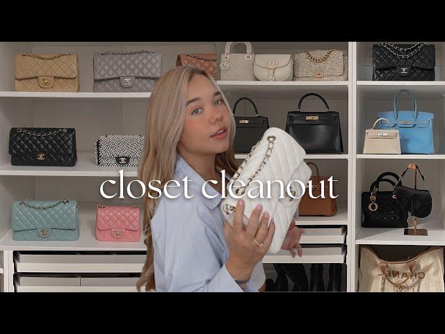 Luxury Closet Clean-Out: Organizing My Closet & Selling Handbags From My Collection