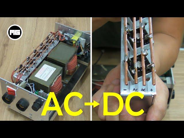 AC to DC for Welding Machine Output Voltage (Under 10$)