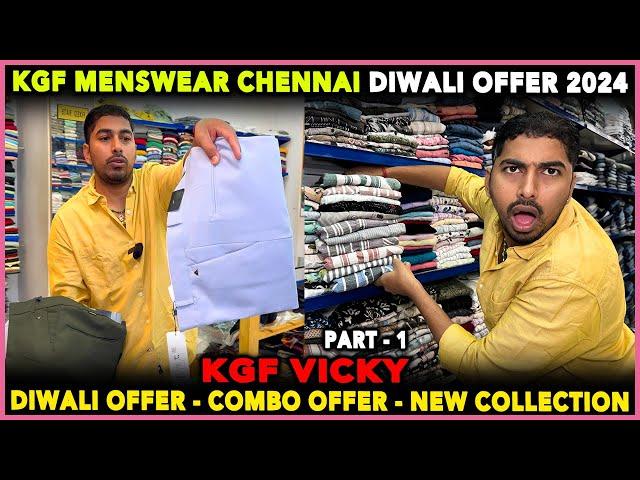 KGF Menswear Diwali Offer 2024Part -1KGF VICKYRider Machine Vlogs