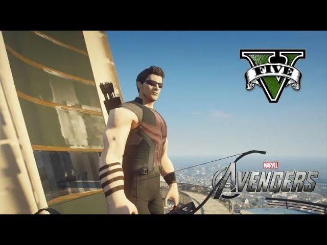 GTA 5 Hawkeye Marvel's Avengers