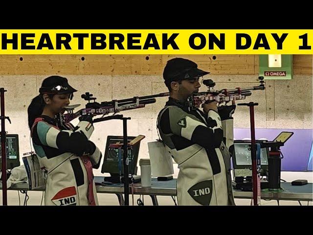 PARIS OLYMPICS LIVE: How India's shooters missed 10m mixed air rifle final qualification by 1 POINT?