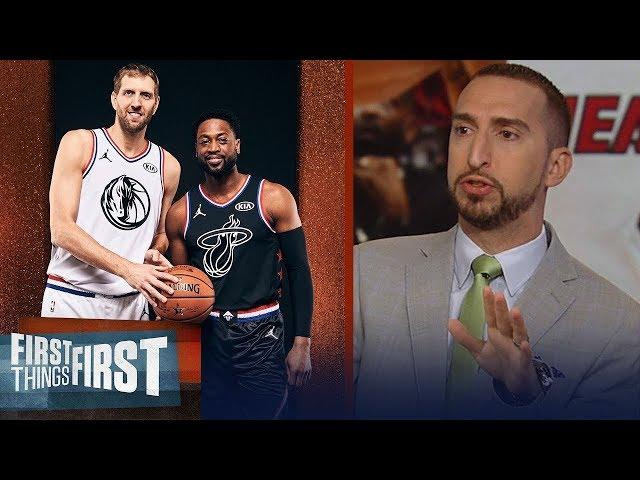 Nick and Cris reflect on Dirk Nowitzki & Dwyane Wade's legacies | NBA | FIRST THINGS FIRST
