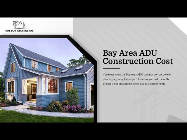 Bay Area ADU Construction Cost