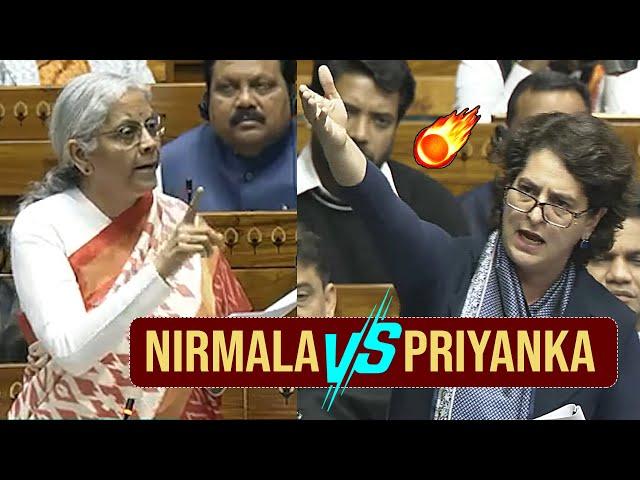 Nirmala Sitharaman VS Priyanka Gandhi : War Of Words Between Them | Lok Sabha | News Buzz