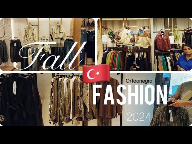 This is Istanbul's Wholesale Fall/Autumn  Fashion Season 2024 || Merter wholesale market Vlog