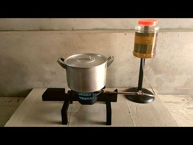 How to make a very economical and efficient diesel stove