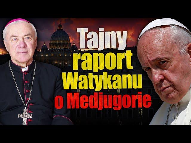 Tajny raport Watykanu o objawieniach w Medjugorie. Abp Jan Paweł Lenga