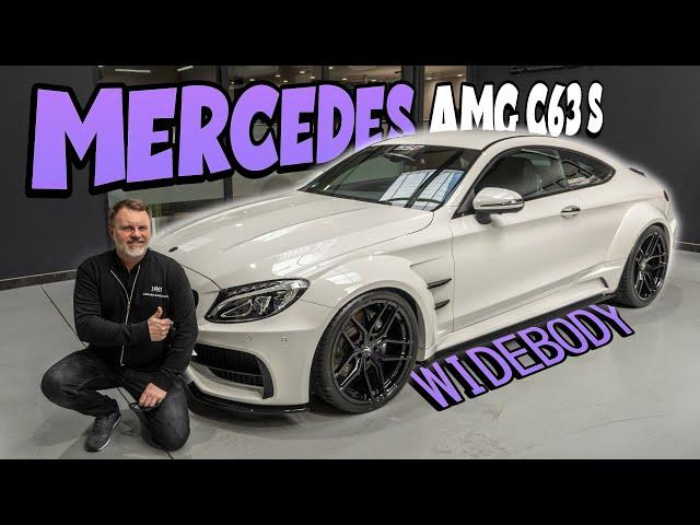 Extrem BREIT! Ein Mercedes C63 S AMG auf Anabolika | Prior Design