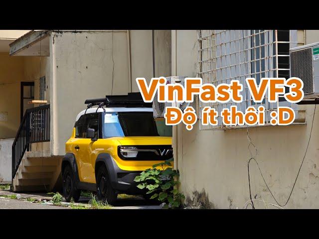 Video đầu tiên với VinFast VF3, độ nhiều làm gì, cái gì cần thì chơi thôi :D