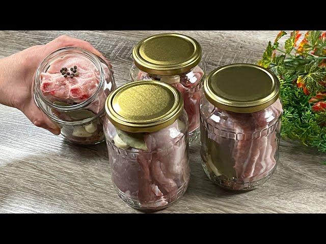 My Spanish grandmother taught me this trick. These lard jars are always in my fridge