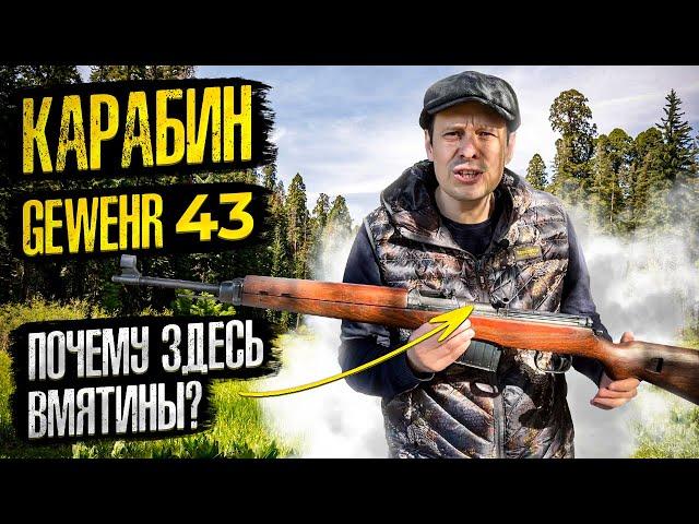 ВИНТОВКА Gewehr 43 НЕМЦЫ СЛИЗАЛИ ЕЁ У НАС !!!