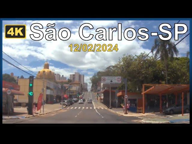 [4k] Rodando por São Carlos-SP - 12/02/2024