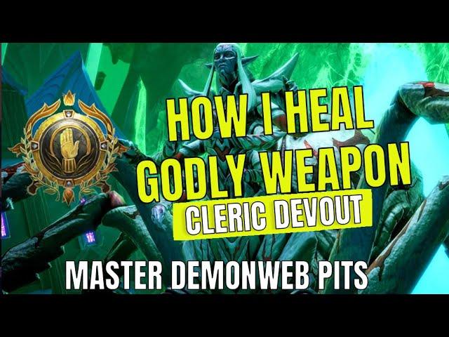 Neverwinter MOD26 - Cleric healer gameplay post cancel animation nerf - MDWP godly weapon