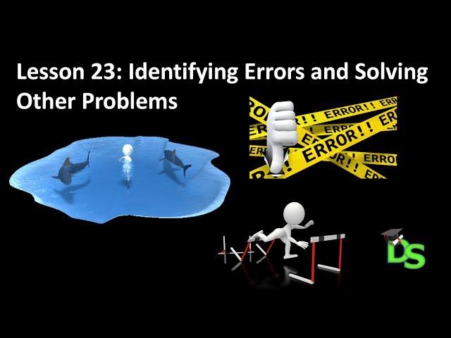 Delphi Programming Tutorial - Lesson 23: Identifying Syntax Errors and Solving Other Problems