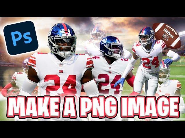 HOW TO: PNG images in PHOTOSHOP | Beginner Friendly