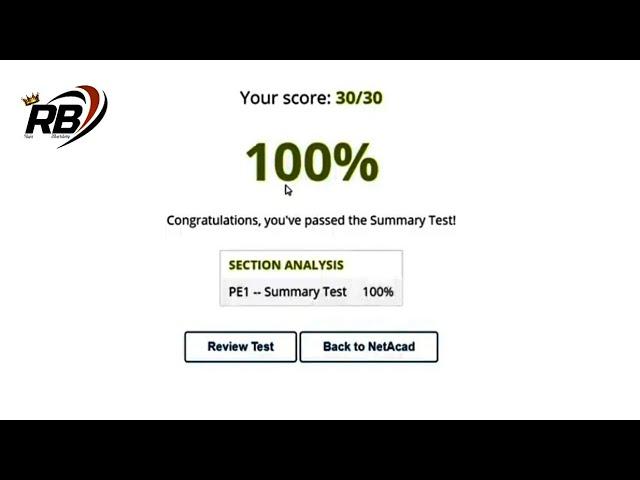 python Essentials 1 - SUMMARY TEST ( 100%) || part 1 summary test || CISCO