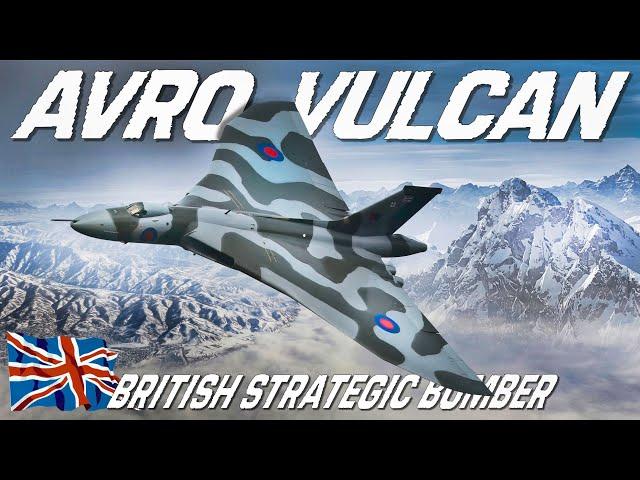 Avro Vulcan | The British Strategic Bomber | A Tailless Delta Wing Marvel Of Engineering