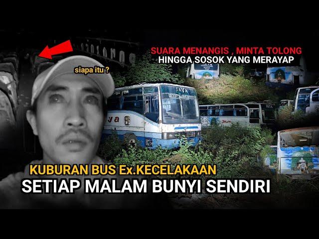 BUS-BUS BERHANTU TERANGKER DI PONOROGO