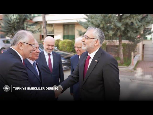 Prof. Dr. Vedat Işıkhan'ın Türkiye Emekliler Derneği Ziyareti